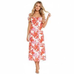 NWT WAYF Felicity Floral Midi Dress